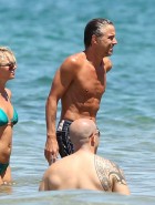 Britney Spears nipples in a bikini