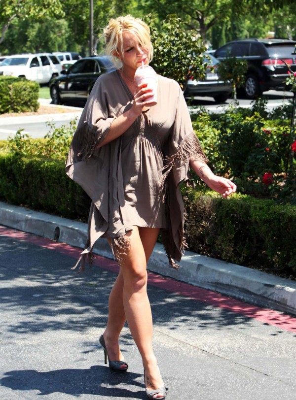 Britney Spears short dress