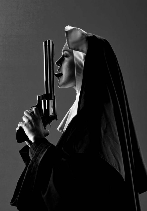 Lindsay Lohan licking gun Lindsay Lohan licking gun