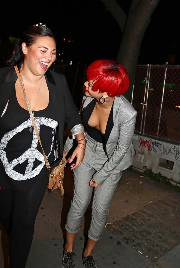 Rihanna cleavage