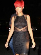 Rihanna see thru dress Rihanna see thru dress