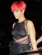 Rihanna see thru dress Rihanna see thru dress