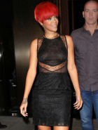 Rihanna see thru dress Rihanna see thru dress