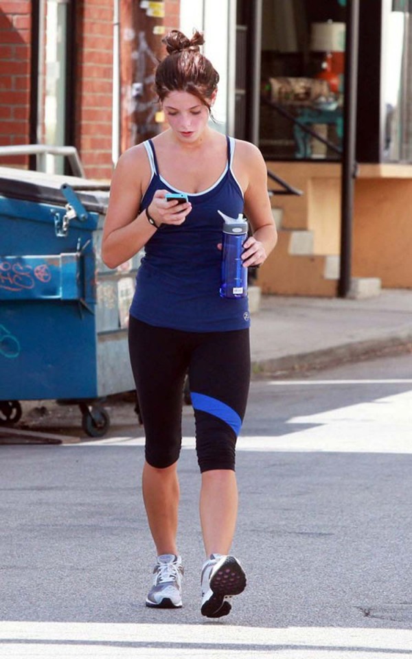 Ashley Greene spandex