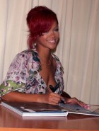 Rihanna oops boob slip