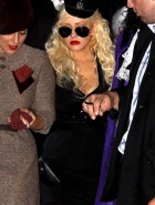 Christina Aguilera sexy cop halloween