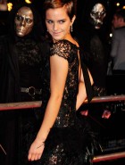 Emma Watson see thru harry potter premiere