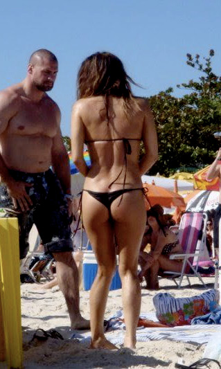 Fergie Big Boobs And Hot Ass In A Thong Bikini Fergie thong bikini