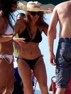 Fergie thong bikini