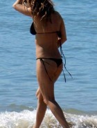 Fergie thong bikini