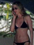 Jennifer Aniston black bikini