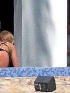 Jennifer Aniston black bikini