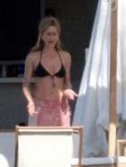 Jennifer Aniston black bikini