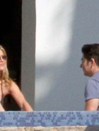 Jennifer Aniston black bikini