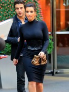Kim Kardashian hard nipples