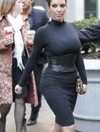 Kim Kardashian hard nipples