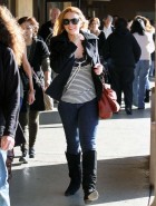 Lindsay Lohan hot booty jeans