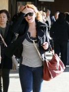 Lindsay Lohan hot booty jeans