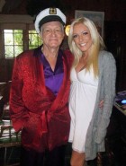 Crystal Harris and Hugh Hefner engaged