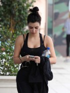 Kim Kardashian hot in spandex