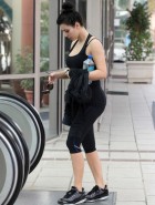 Kim Kardashian hot in spandex
