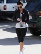 Kim Kardashian hot in spandex
