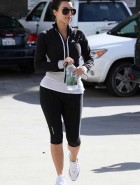Kim Kardashian hot in spandex