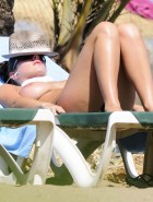 Lucy Pinder Candid Beach Pics