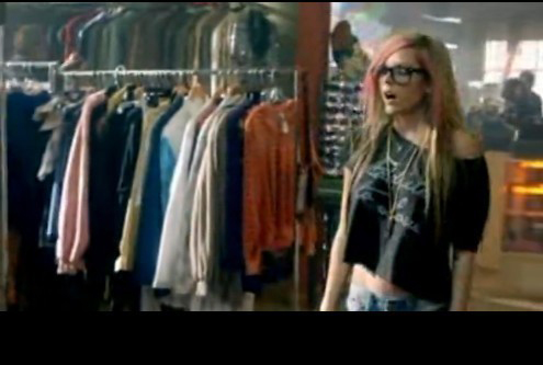 Avril Lavigne sexy nerd Avril Lavigne sexy nerd