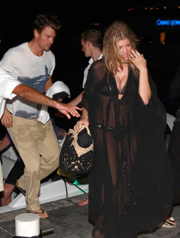 Fergie see through