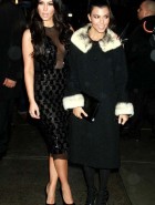 Kim Kardashian see through cleavage
