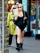 Lindsay Lohan cleavage