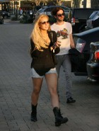 Lindsay Lohan legs