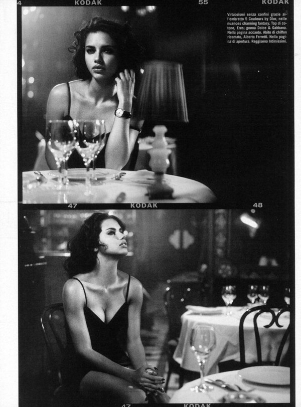 Adriana Lima vogue cleavage Adriana Lima vogue cleavage