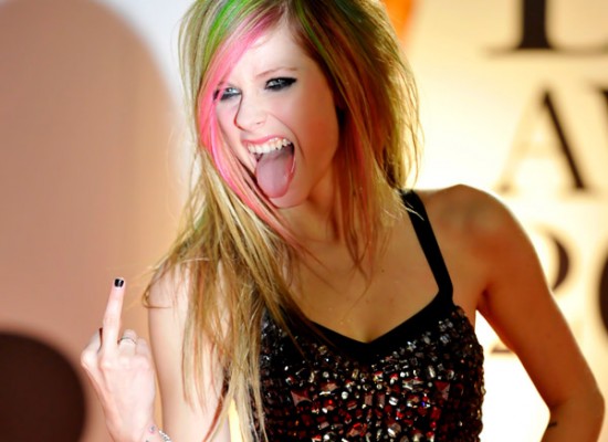 Avril Lavigne brit awards