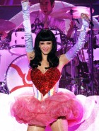 Katy Perry boobs on stage