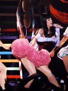 Katy Perry boobs on stage