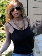 Lindsay Lohan see through
