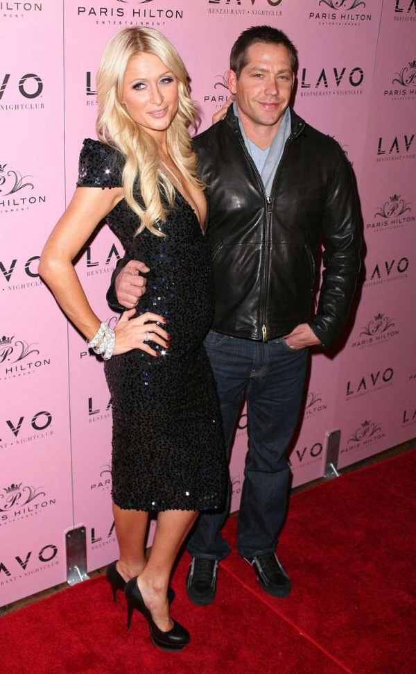 Paris Hilton birthday cleavage
