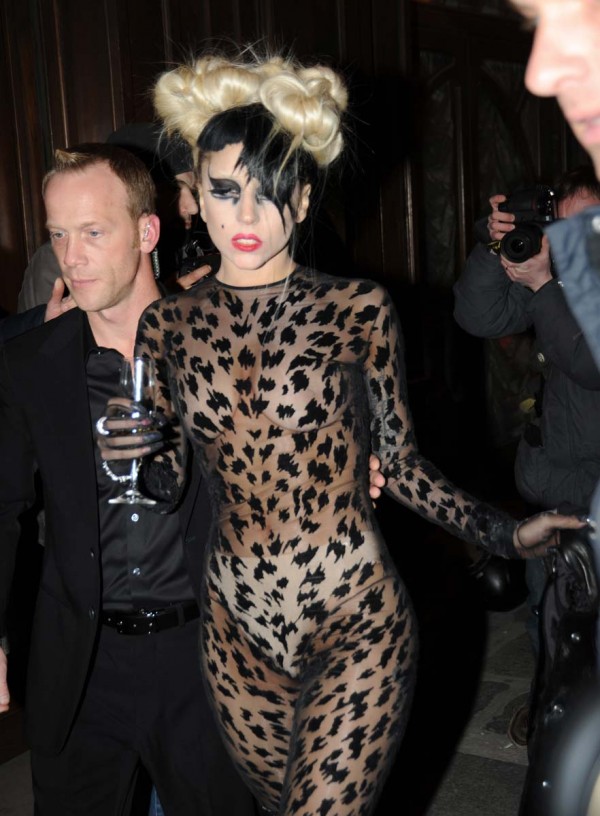Lady Gaga topless see through Lady Gaga topless see through