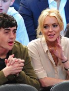 Lindsay Lohan cleavage