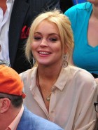 Lindsay Lohan cleavage