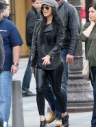 Nicole Scherzinger hot in leather