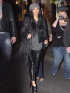 Nicole Scherzinger hot in leather