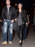 Nicole Scherzinger hot in leather