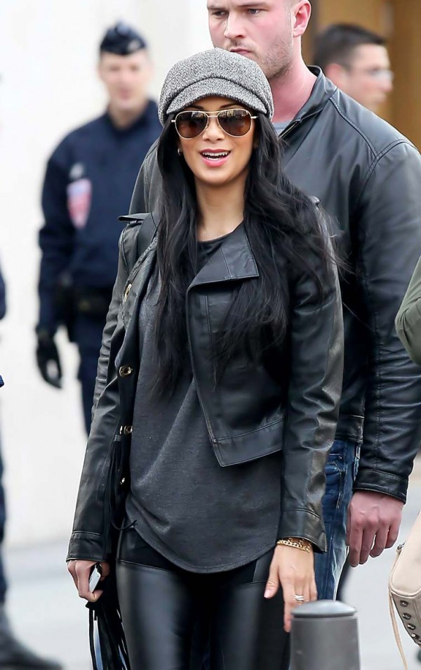 Nicole Scherzinger hot in leather Nicole Scherzinger hot in leather