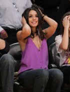 Vanessa Hudgens braless cleavage