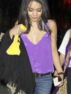 Vanessa Hudgens braless cleavage