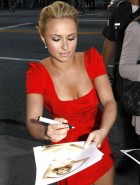 Hayden Panettiere hot red