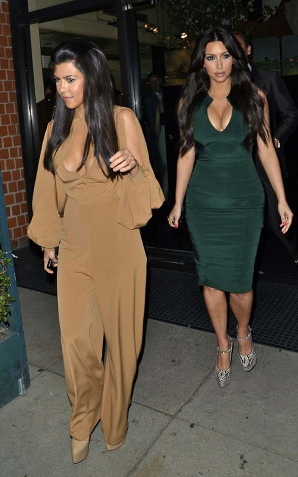 Kim Kardashian boobs